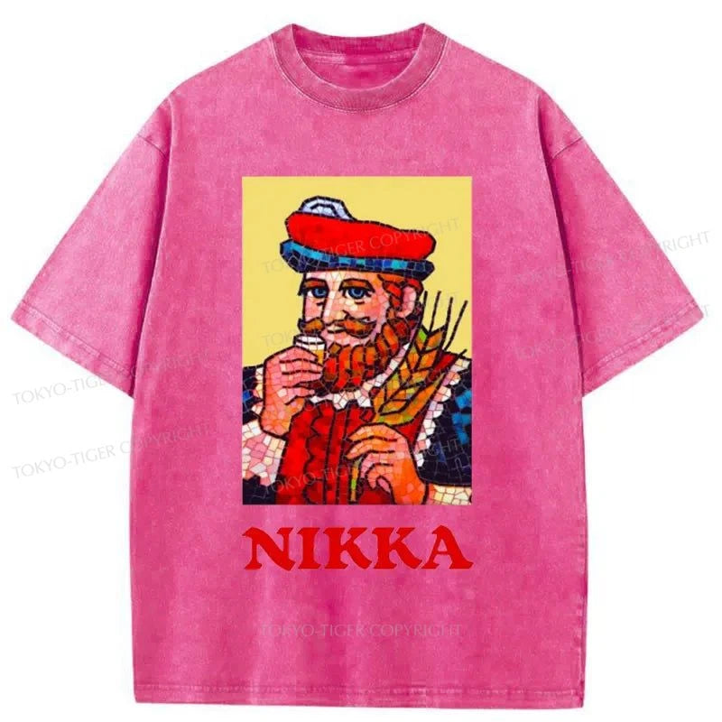 Tokyo-Tiger NIKKA Japanese Washed T-Shirt