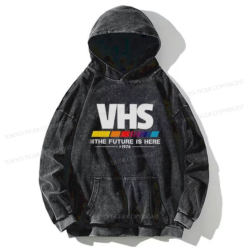 Tokyo-Tiger VHS Japanese Washed Hoodie