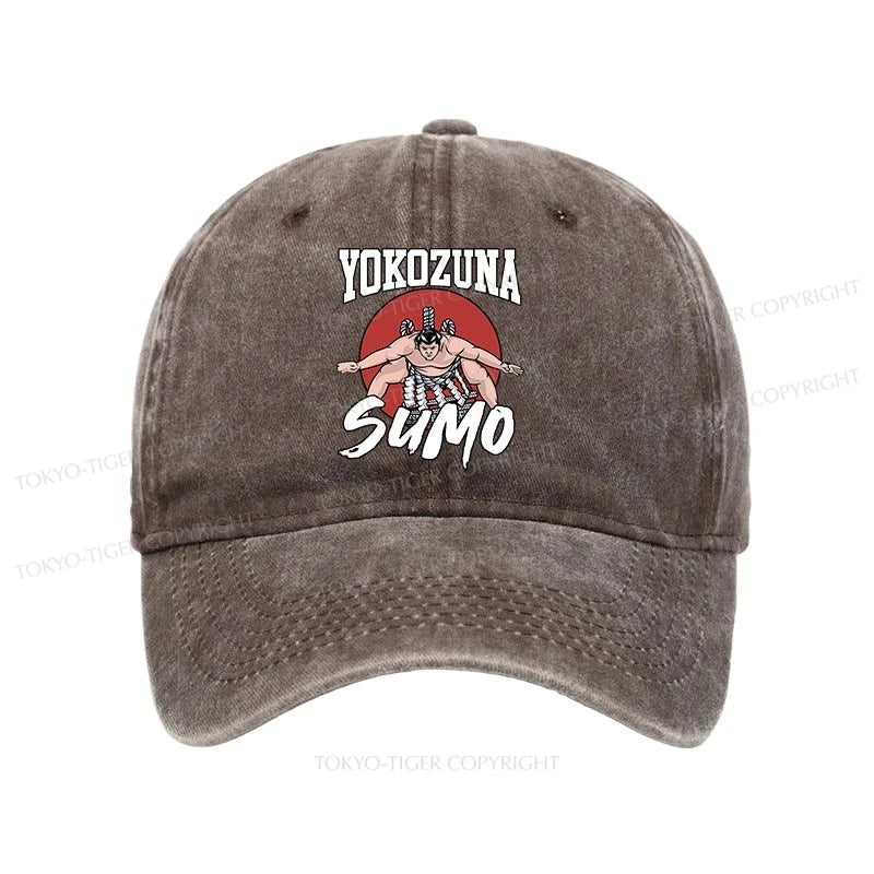 Tokyo-Tiger Yokozuna Sumo Washed Cap