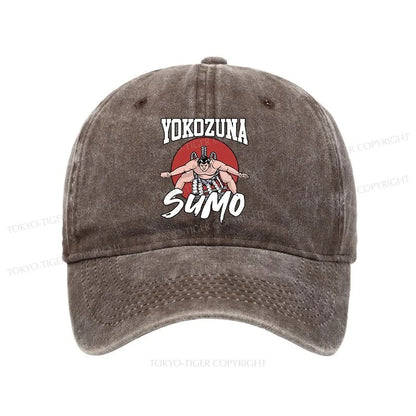 Tokyo-Tiger Yokozuna Sumo Washed Cap