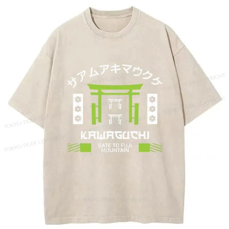 Tokyo-Tiger Kawaguchi Japanese Washed T-Shirt