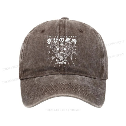 Tokyo-Tiger Joy Is Sickness Washed Cap