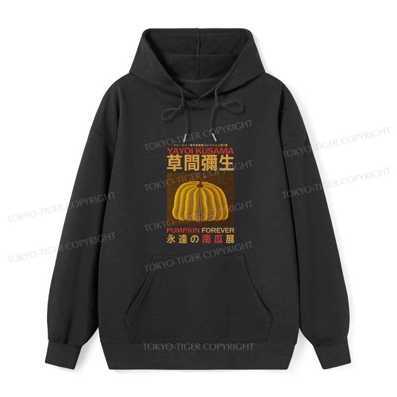 Tokyo-Tiger Forever Pumpkin Exhibition Japanese Classic Hoodie