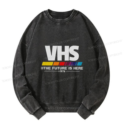 Tokyo-Tiger VHS Japanese Washed Sweatshirt