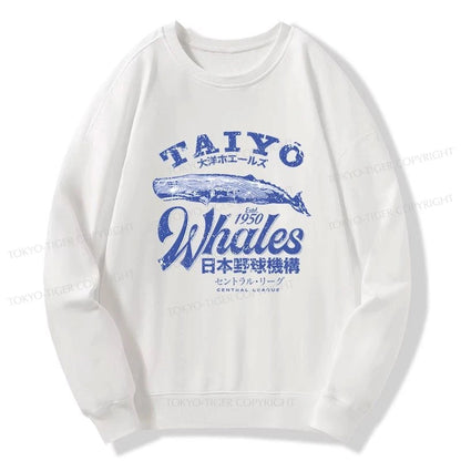 Tokyo-Tiger Japan Taiyo Whales Sweatshirt