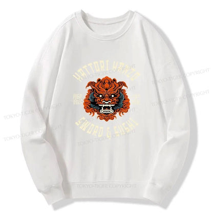 Tokyo-Tiger Japanese Hattori Hanzo Prints Sweatshirt