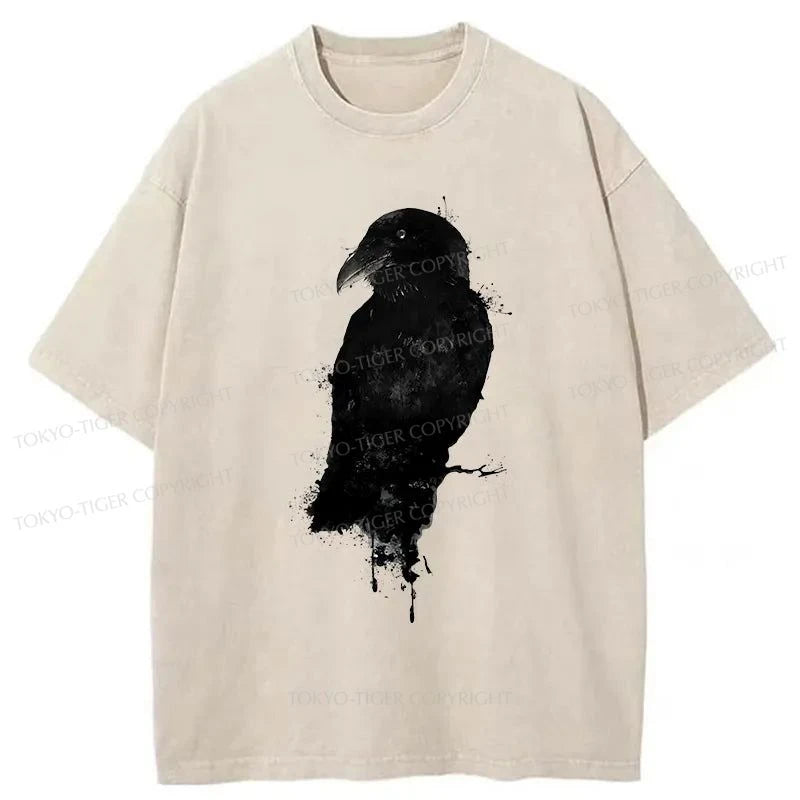 Tokyo-Tiger Black Crow Japan Washed T-Shirt