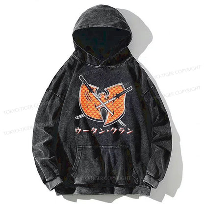 Tokyo-Tiger Wu Tang Japanese Washed Hoodie