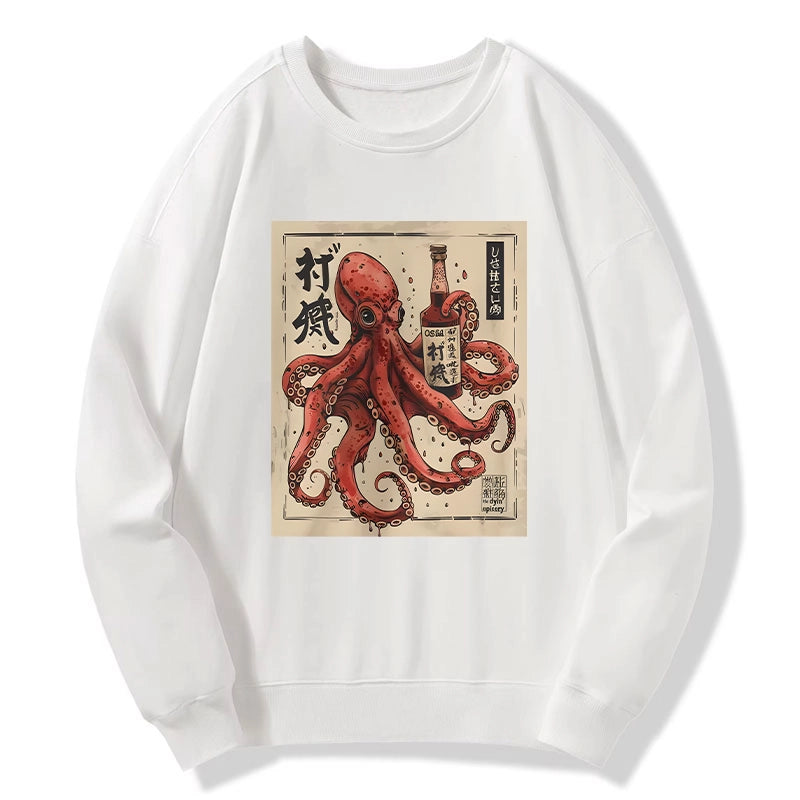 Tokyo-Tiger Osaka Saké Octopus Sweatshirt