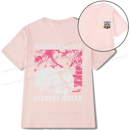 Tokyo-Tiger Nervous Wreck Front Back Classic T-Shirt