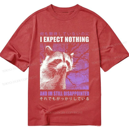 Tokyo-Tiger Disappointed Raccoon Japanese Classic T-Shirt