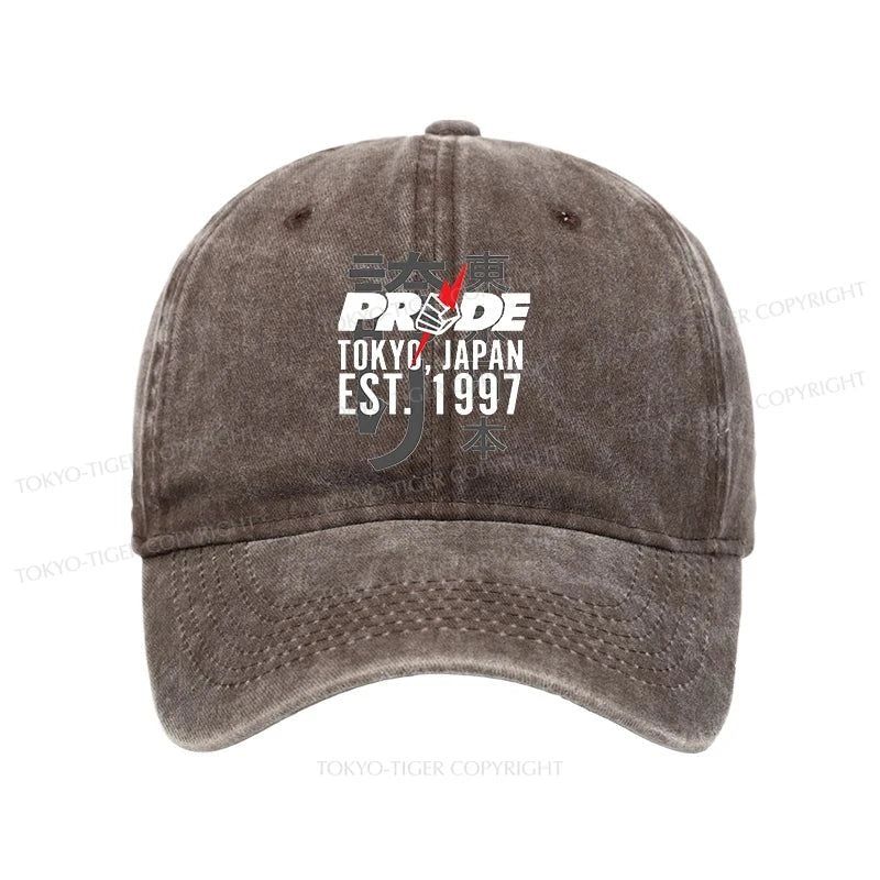 Tokyo-Tiger  Pride FC Tokyo Japan Washed Cap