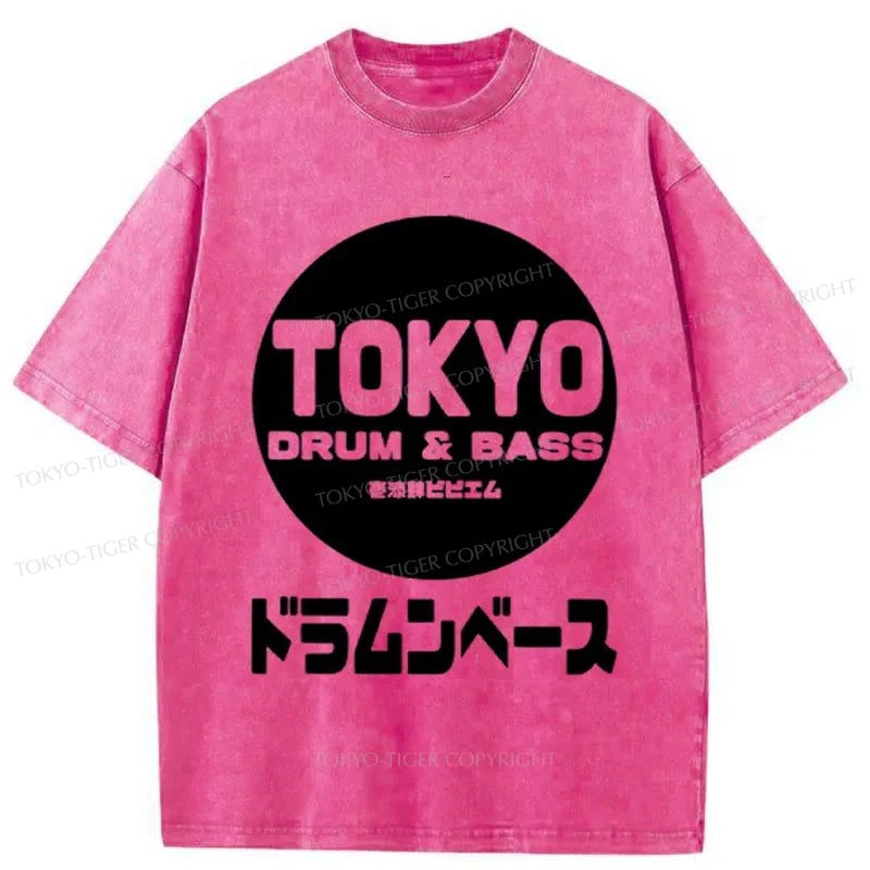 Tokyo-Tiger Tokyo DnB Japanese Washed T-Shirt