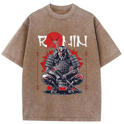 Tokyo-Tiger Ronin The Last Samurai Washed T-Shirt