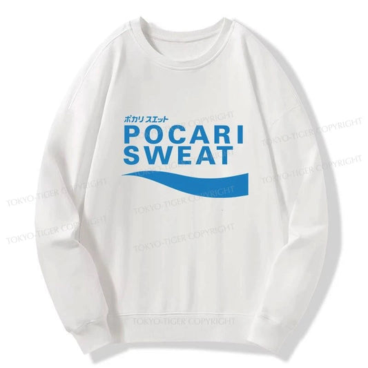 Tokyo-Tiger POCARI SWEAT Blue Sweatshirt