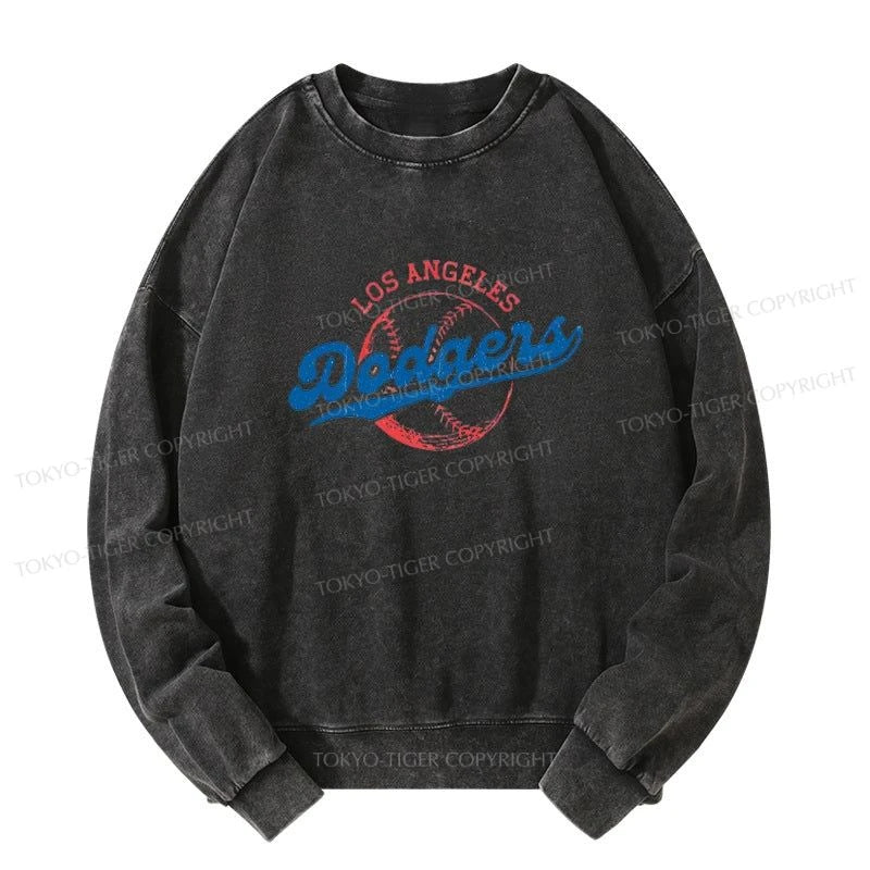 Tokyo-Tiger Ohtani 17-Retro-Dodgers Washed Sweatshirt