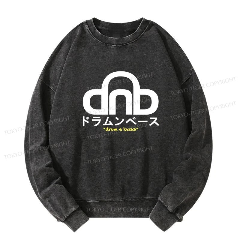 Tokyo-Tiger DNB Japan Washed Sweatshirt