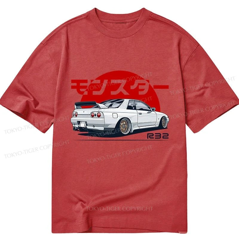 Tokyo-Tiger Monster. Skyline R32 GTR Classic T-Shirt