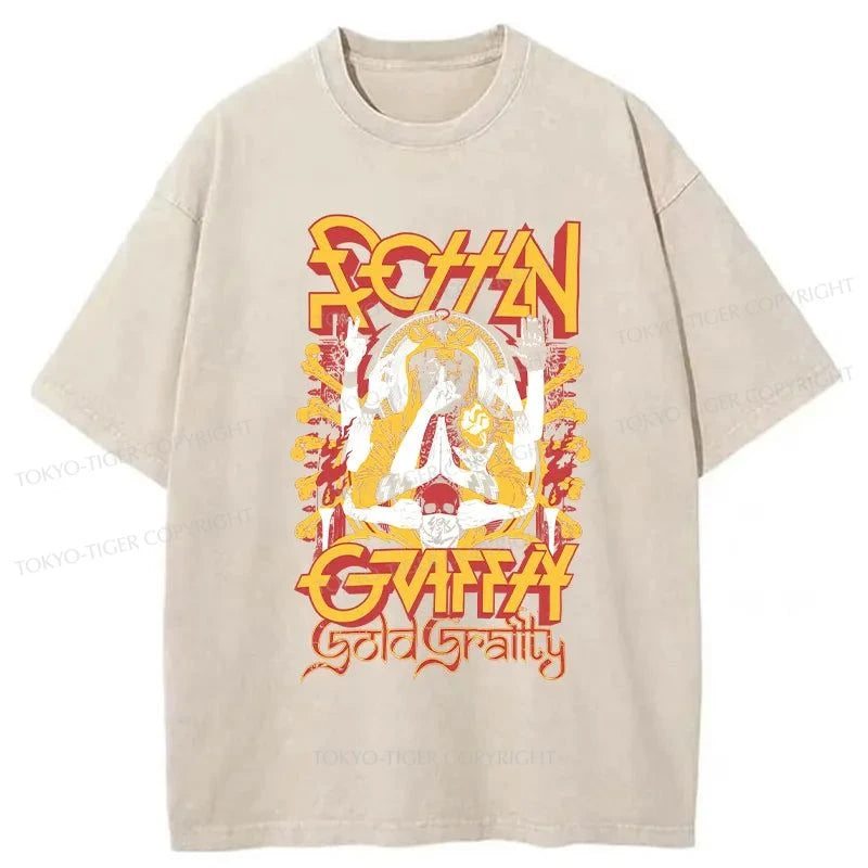 Tokyo-Tiger Rottengraffty Japanese Washed T-Shirt