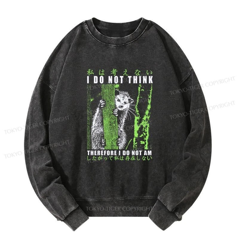 Tokyo-Tiger Stupid Possum Japan Washed Sweatshirt