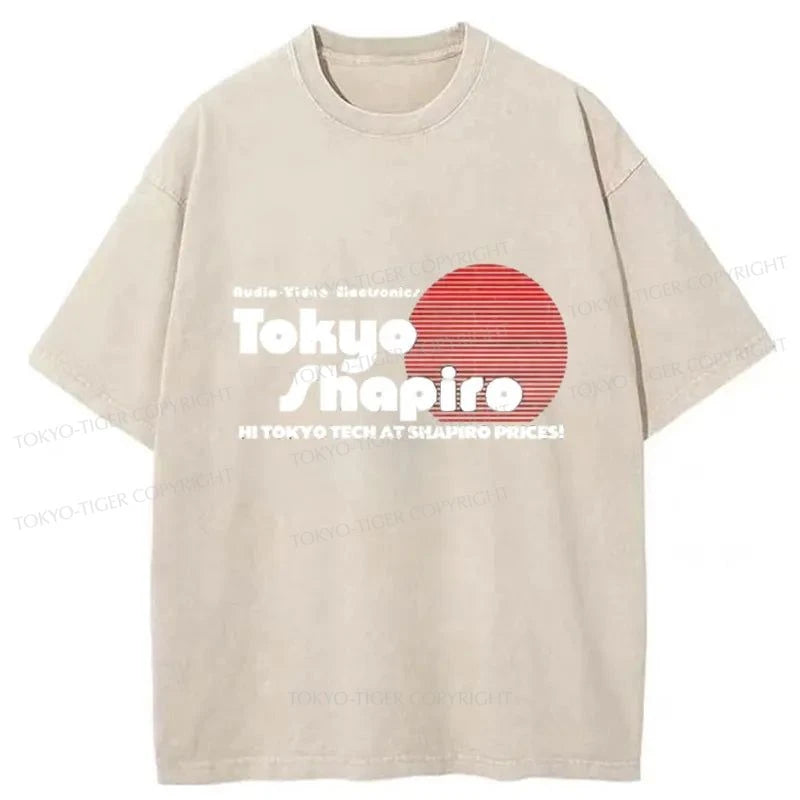 Tokyo-Tiger Tokyo Shapiro Japanese Washed T-Shirt