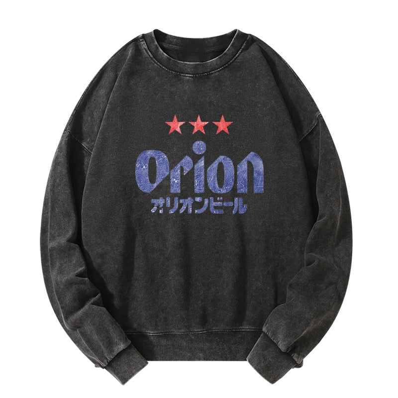 Tokyo-Tiger Orion Breweries Washed Sweatshirt