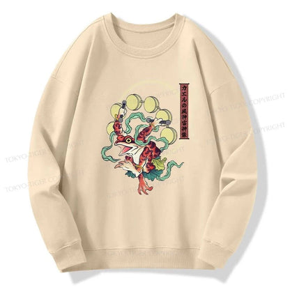 Tokyo-Tiger Frog Monster Japanese Sweatshirt