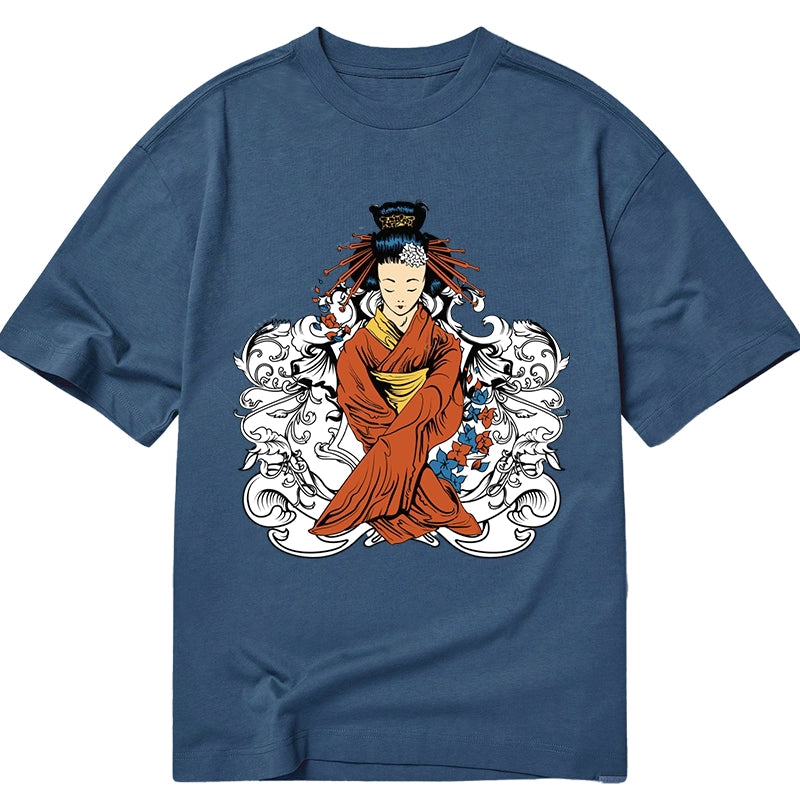 Tokyo-Tiger japanese geisha Classic T-Shirt