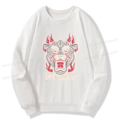 Tokyo-Tiger Retro Tiger Japanese Sweatshirt