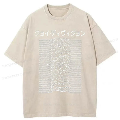 Tokyo-Tiger Pleasures Division Japan Ladies Washed T-Shirt