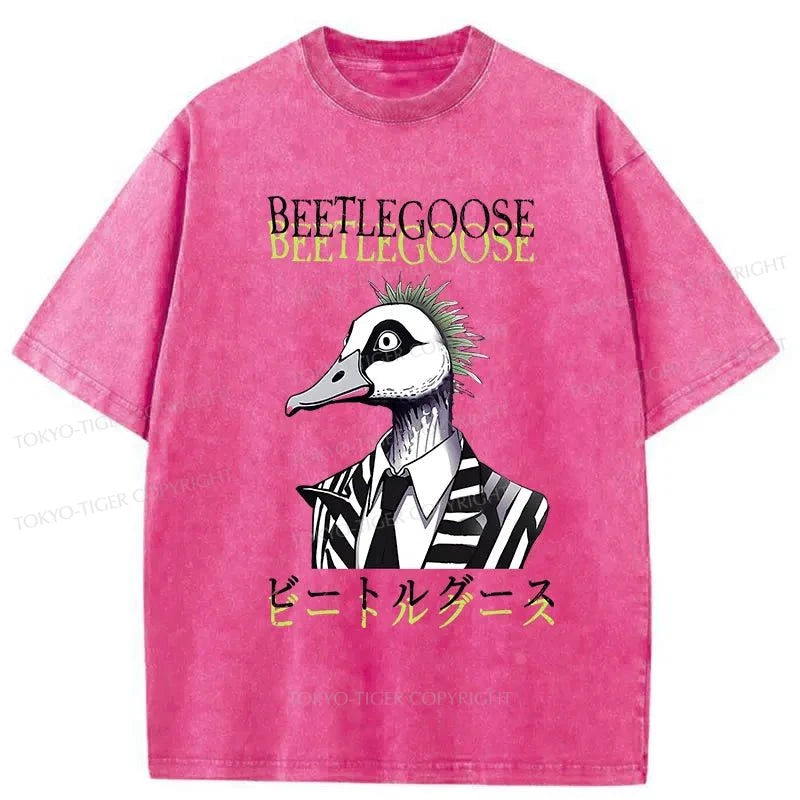 Tokyo-Tiger Beetle Goose Japan Washed T-Shirt