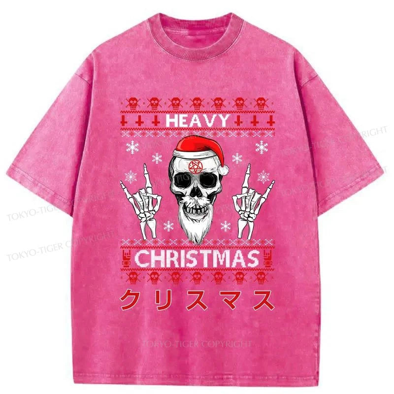 Tokyo-Tiger Heavy Christmas Japan Washed T-Shirt