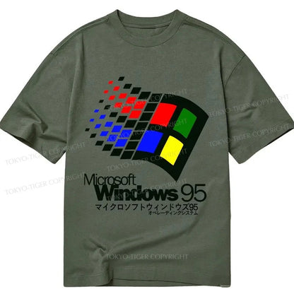 Tokyo-Tiger Windows 95 Logo Classic T-Shirt