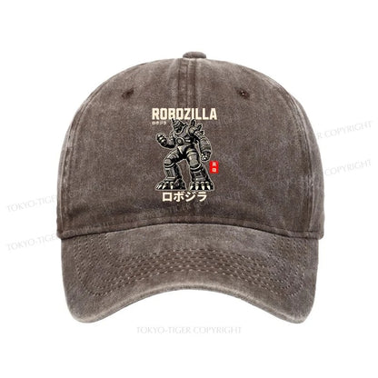 Tokyo-Tiger RoboZilla Manga Japanese Washed Cap