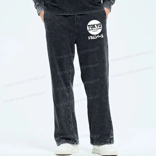 Tokyo-Tiger Tokyo DnB Japanese Washed Sweatpants