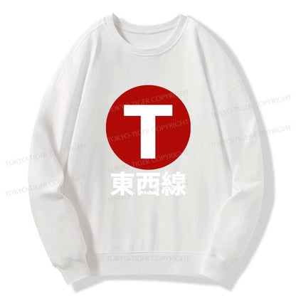 Tokyo-Tiger Tozai Line Kyoto Sweatshirt