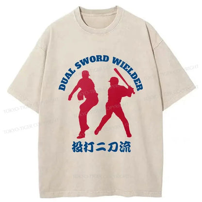 Tokyo-Tiger Otani Shohei's Skilledness Washed T-Shirt