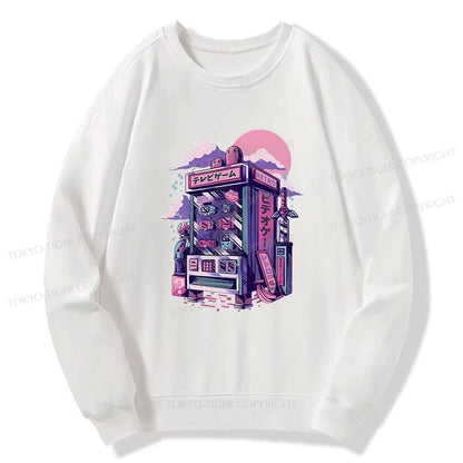 Tokyo-Tiger Japanese Vending Machines Sweatshirt