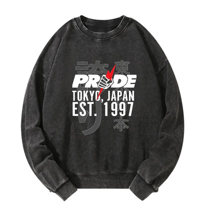 Tokyo-Tiger Pride FC Tokyo Japan Washed Sweatshirt