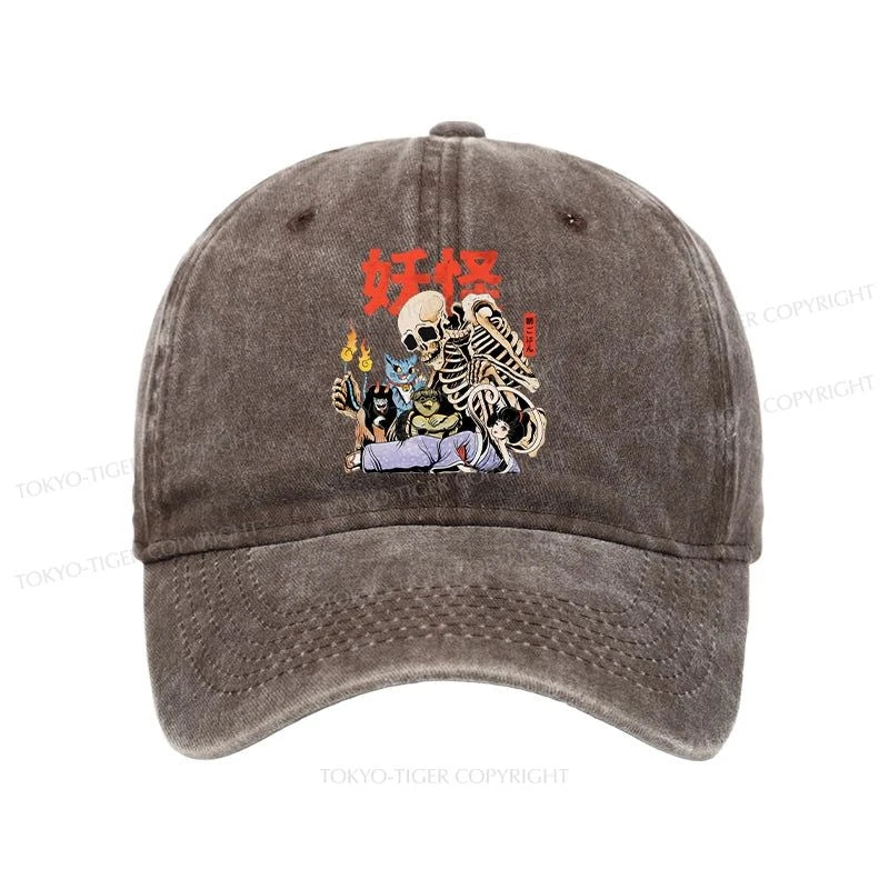 Tokyo-Tiger The Yokai Club Washed Cap