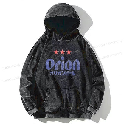 Tokyo-Tiger Orion Breweries Washed Hoodie