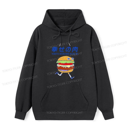 Tokyo-Tiger Tokyo Burger Run Japanese Classic Hoodie