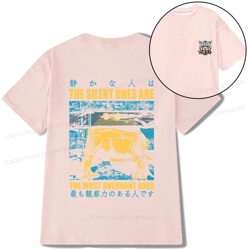 Tokyo-Tiger Silent Frog Japanese Front Back Classic T-Shirt