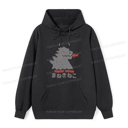 Tokyo-Tiger Japanese Fortune Cat Classic Hoodie