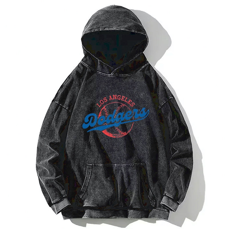 Tokyo-Tiger Ohtani 17-Retro-Dodgers Washed Hoodie