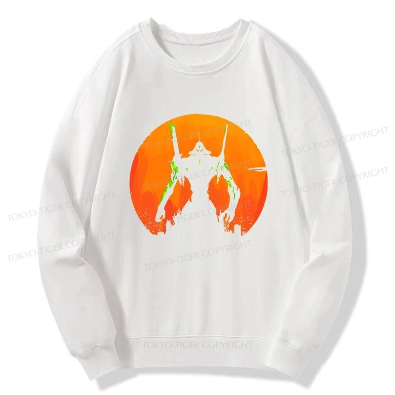 Tokyo-Tiger Robot Warrior Vintage Sweatshirt