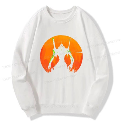 Tokyo-Tiger Robot Warrior Vintage Sweatshirt