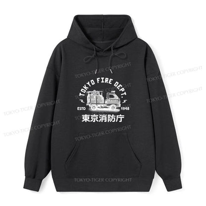 Tokyo-Tiger Tokyo Fire Dept Classic Hoodie