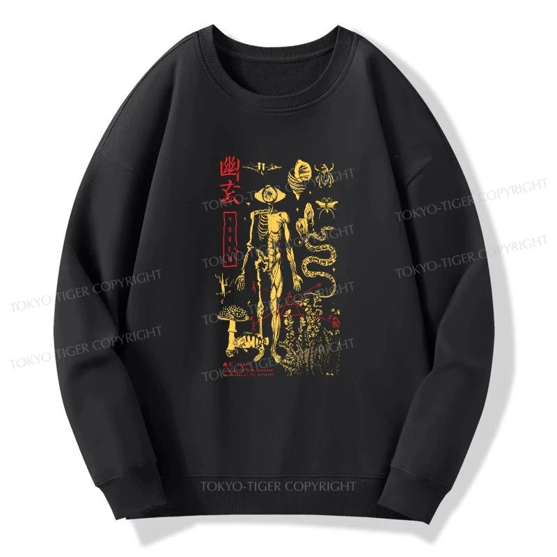 Tokyo-Tiger Spooky Ghost Japanese Sweatshirt