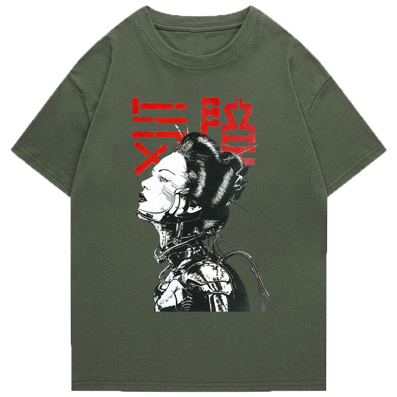 Tokyo-Tiger Vaporwave Japanese Geisha Classic T-Shirt